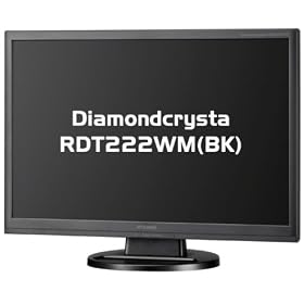 MITSUBISHI ���C�h�t���f�B�X�v���C Diamondcrysta WIDE RDT222WM (BK) �u���b�N