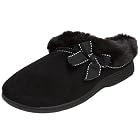 Dearfoams Women's Microfiber Velour Slipper