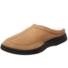 Dearfoams Microfiber Suede Clog With Toe-Cap