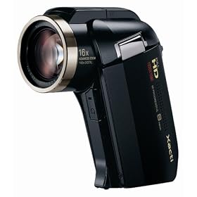SANYO �t���n�C�r�W���� �f�W�^�����[�r�[�J���� Xacti (�U�N�e�B) DMX-HD2000 �u���b�N DMX-HD2000(K)