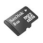 Sandisk microSDHC 8GB SD�ϊ��A�_�v�^�[�t���@�o���N�i