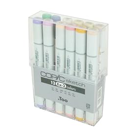 Too COPIC�i�R�s�b�N�j �}�[�J�[ �X�P�b�` 12�F�Z�b�g EX-3