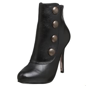 Steve Madden Elivate Ankle Boot - Free Overnight Shipping & Return Shipping: Endless.com :  elevate buttons black bootie ankle