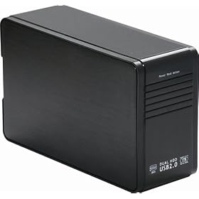 ���l�u�� 3.5�^HDD�P�[�X SATA-HDD�~2��HDD���� GW3.5MX2-SU2/CB