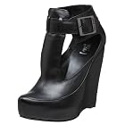 Velvet Angels Women's Naked Lunch Wedge Bootie