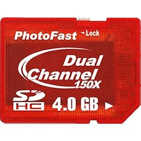 PhotoFast DualCore SDHC Class6 1�N�ۏ؁E���{��u���X�^�[�p�b�P�[�W