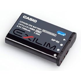 CASIO �f�W�^���J�����p�[�d�r (EX-H10�p) NP-90