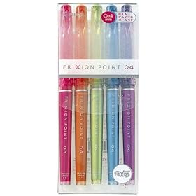 【クリックで詳細表示】パイロット フリクションポイント04 5色セット