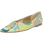 [インターショシュール] INTER-CHAUSSURES ポインテッドトゥフラットパンプス