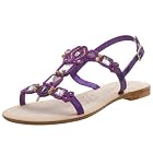 Apepazza Women's Campanellino Jeweled Flat Sandal