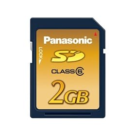 Panasonic 2GB SD�������[�J�[�h RP-SDV02GJ1A