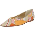 [インターショシュール] INTER-CHAUSSURES ポインテッドトゥフラットパンプス