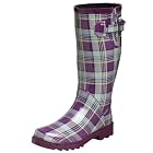 Chooka Preppy Plaid Rain Boot