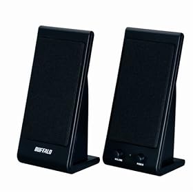 �o�b�t�@���[�R�N���T�v���C BUFFALO �X�s�[�J�[ USB�ڑ� �R���Z���g�s�v 1W �u���b�N BSSP01UBK