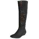 Gentle Souls Silver Boot Lasercut Tall Boot