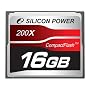 SILICONPOWER 200�{��CF�J�[�h 16GB  SP016GBCFC200V10