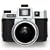 HOLGA120GCFN�V���o�[�u���b�N+�V���o�[����Z�b�g HOLGA120GCFNSBF