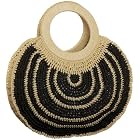 ECHO Rounded Raffia Tote