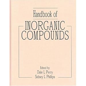 【クリックで詳細表示】Handbook of Inorganic Compounds [ハードカバー]