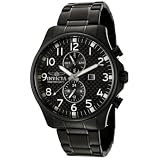 Invicta 0383 II Collection Black Ion-Plated Stainless Steel Watch