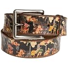 Leather Island Men's Pin Up Girls Belt