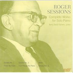 Roger Sessions: Complete Works for Solo Piano