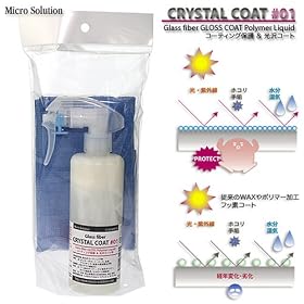 Micro Solutions �����x�K���X�@�ۃP�C�f�n�|���}�[�R�[�g�E�N���X�^���R�[�g GFGC01 CRYSTAL COAT #01