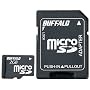 BUFFALO MicroSD�������[�J�[�h �V���O���A�_�v�^�Z�b�g 2GB MB-RMSD-2GSA