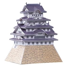 【クリックで詳細表示】ペーパーモデルミニ 姫路城大天守