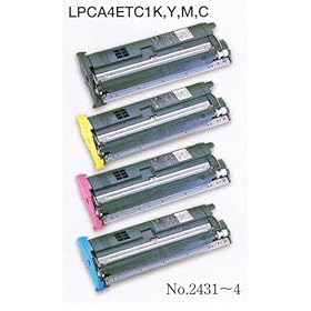 【クリックで詳細表示】エプソン トナーカートリッジ LPCA4ETC1K ブラック 汎用
