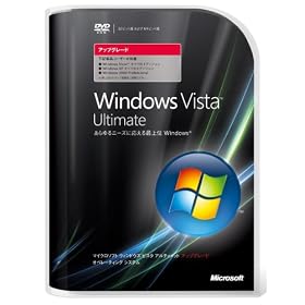 Microsoft Windows Vista Ultimate �A�b�v�O���[�h��