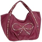 [カシュカシュ] スタッズリボントートバッグ