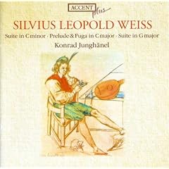 Silvius Leopold Weiss: Suite in C minor; Prelude & Fuga in C; Suite in G