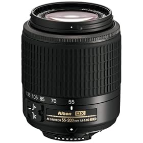 Nikon AF-S DX Zoom Nikkor ED 55-200mm F4-5.6G �u���b�N �j�R��DX�t�H�[�}�b�g��p