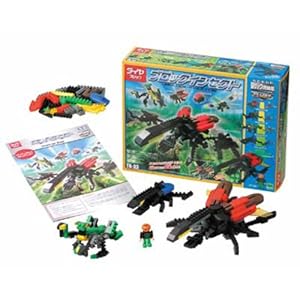 【クリックで詳細表示】ダイヤブロック ブロックインセクト