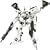 ARMORED CORE ���@���A�u���E�C���t�B�j�e�B�V���[�Y ���C���A�[�N �z���C�g�E�O�����g (1/72�X�P�[���v���X�`�b�N�L�b�g)