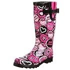 Chooka Hello Kitty Punk Buttons Rain Boot