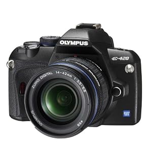 OLYMPUS �f�W�^����჌�t�J���� E-420 �����Y�L�b�g E-420KIT