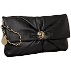 Melie Bianco Pleated Clutch