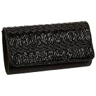 La Regale Sequin Bead Shoulder Clutch