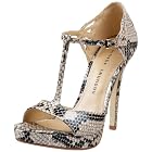 Chinese Laundry Fit 2 B Tied Python Platform T-Strap