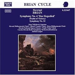 Brian: Symphony No. 4 'Das Siegeslied'; Symphony No. 12