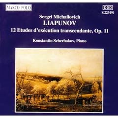 Sergei Michailovich Liapunov: Transcendental Etudes, Op.11