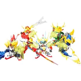【クリックで詳細表示】SDガンダム BB戦士 五誇将ガンダム・龍輝宝セット (BB戦士三国伝)