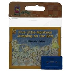 Five Little Monkeys Jumping on the Bed (Houghton Mifflin Book & Cassette Favorites)