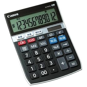 CANON �~�j�f�X�N�^�C�v �d�쏤���v�Z�V���[�Y 12�� LS-121TS