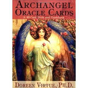 【クリックで詳細表示】Archangel Oracle Cards： a 45-Card Deck and Guidebook： Doreen Virtue： 洋書