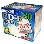 Maxell ���y�pCD-R 80�� �v�����^�u���� 10�� CDRA80PWC1P10S