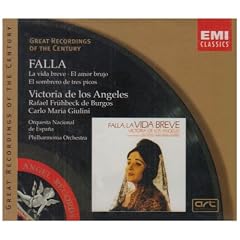 Manuel de Falla: La vida breve; El amor brujo; El sombrero de tres picos