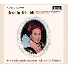 Classic Recitals: Renata Tebaldi